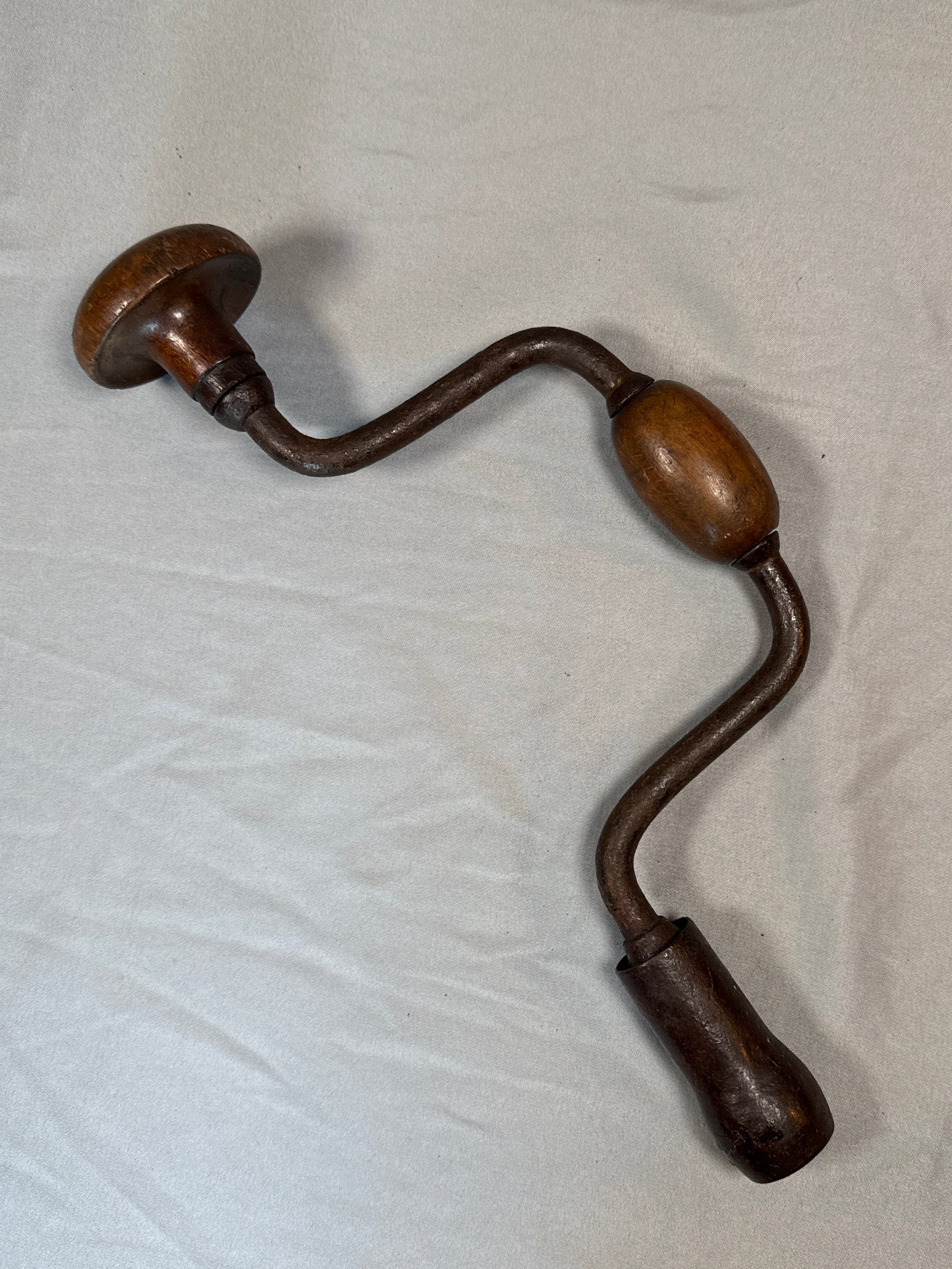 Vintage Hand Brace & Hand Drill Lot of 4 Woodworking Carpentry Tools