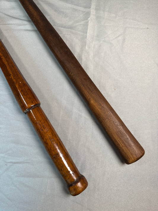 Antique Wooden Buggy Whip Stocks Pair Carriage Whip Handles