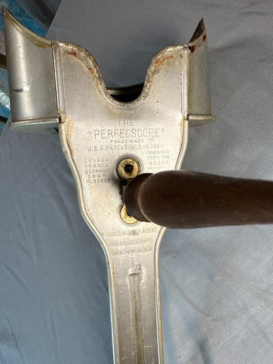 Antique "The Perfecscope" Stereoscope Viewer James M. Davis Patent Stereo Viewer