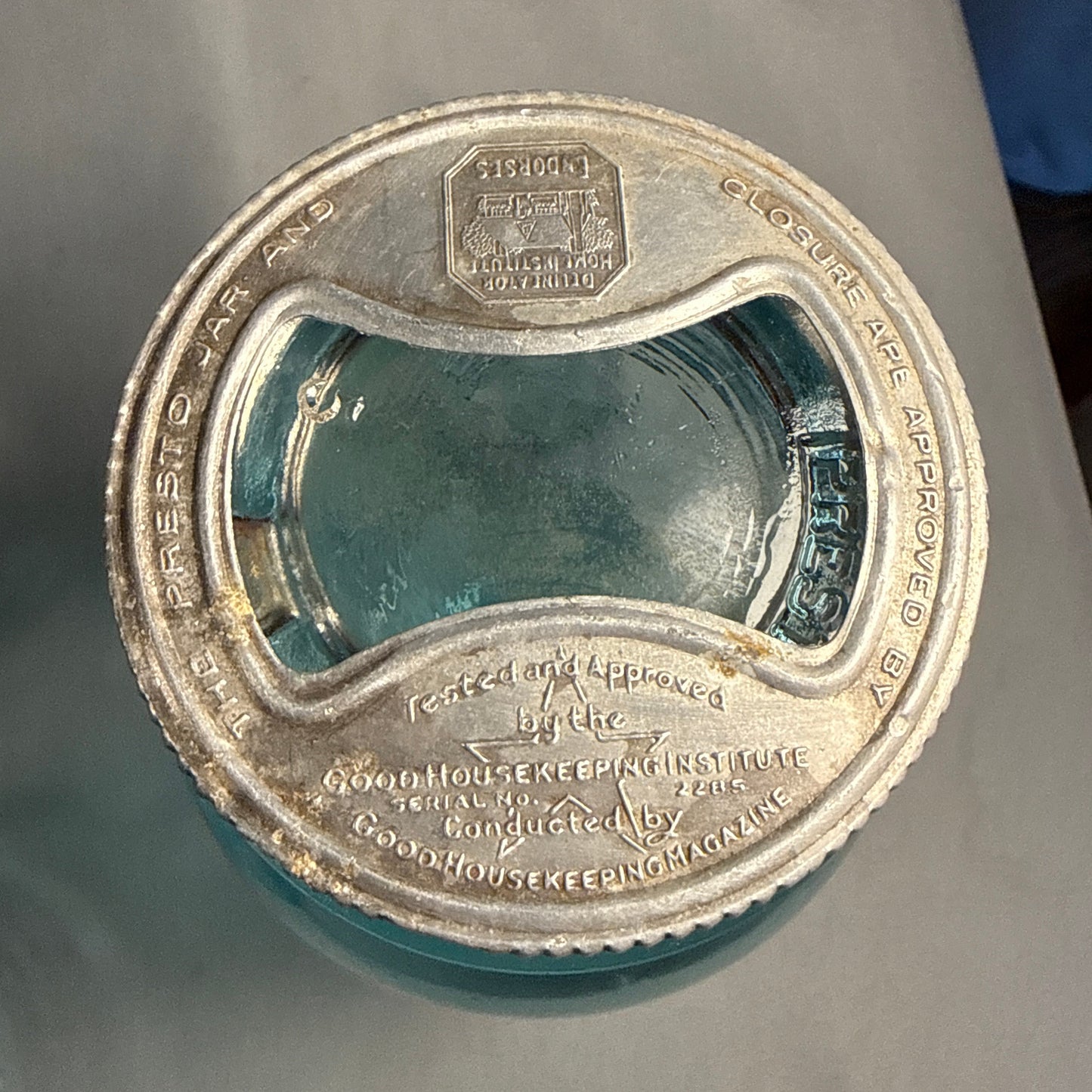 4 Vintage Blue Aqua Ball Atlas Strong Shoulder Mason Canning Jar Lot