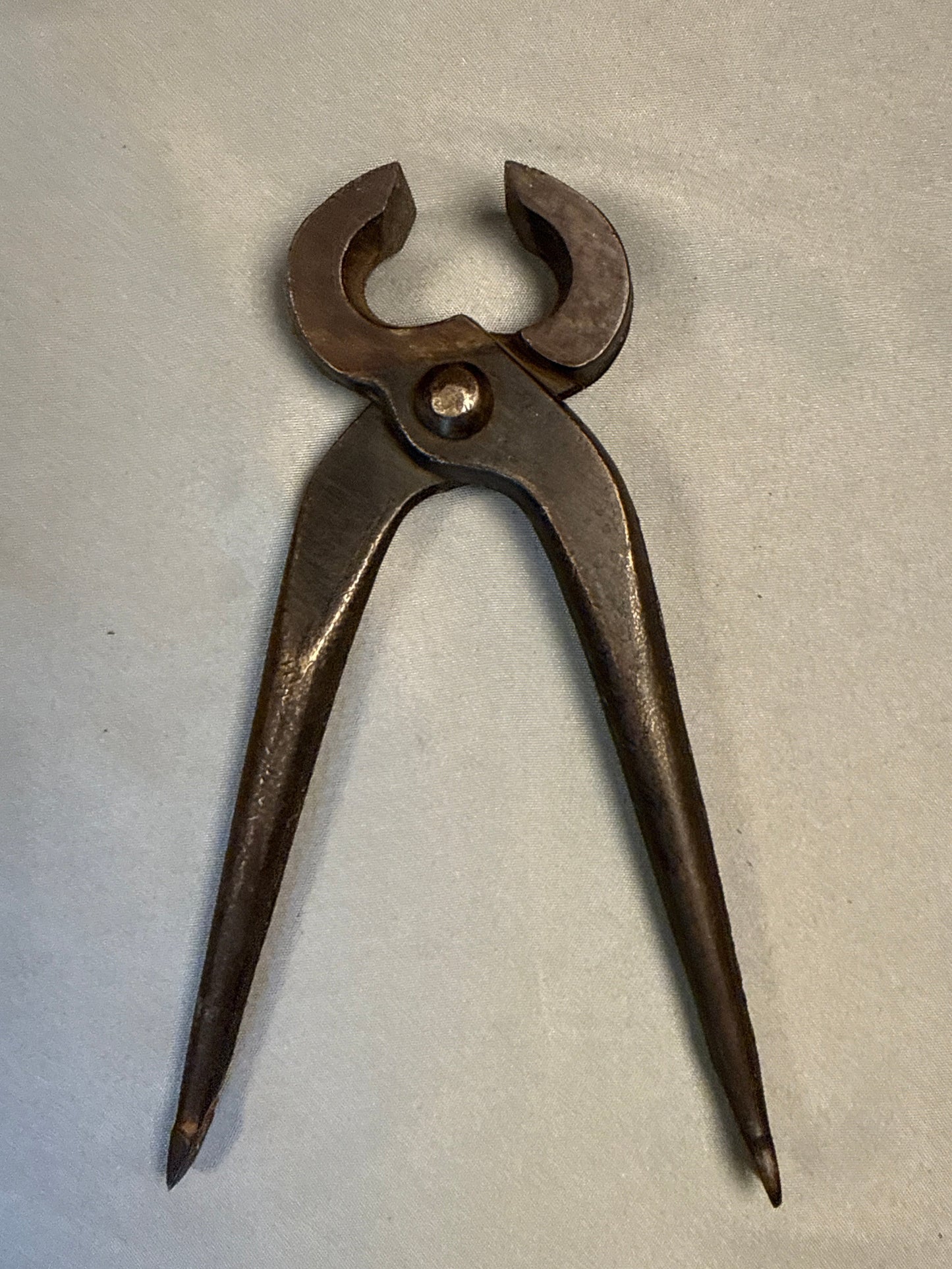 Antique German Sugar Nippers | Forged Steel Primitive Kitchen Tool