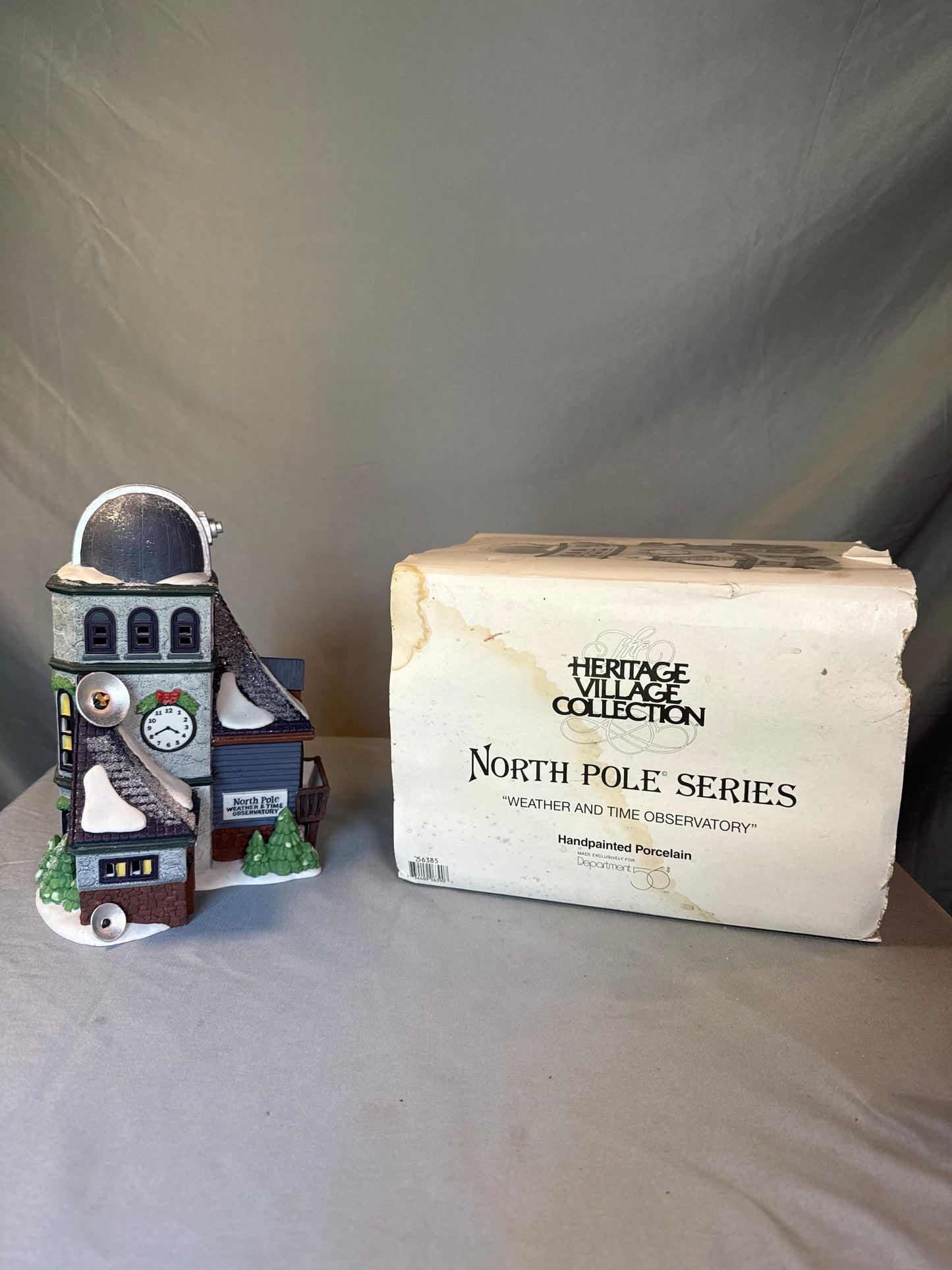 Dept 56 North Pole Series Village Lot 6 Buildings 2 Accessories w/ Boxes