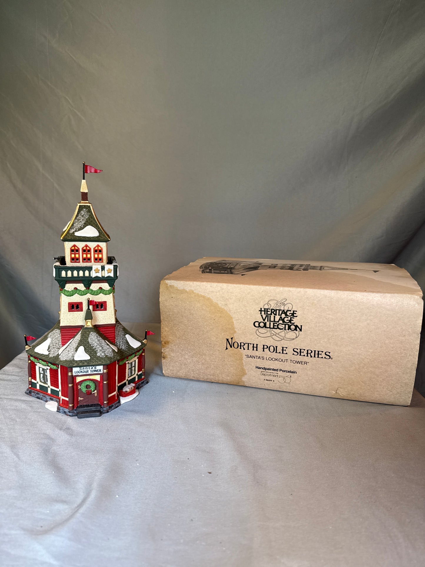 Dept 56 North Pole Series Village Lot 6 Buildings 2 Accessories w/ Boxes