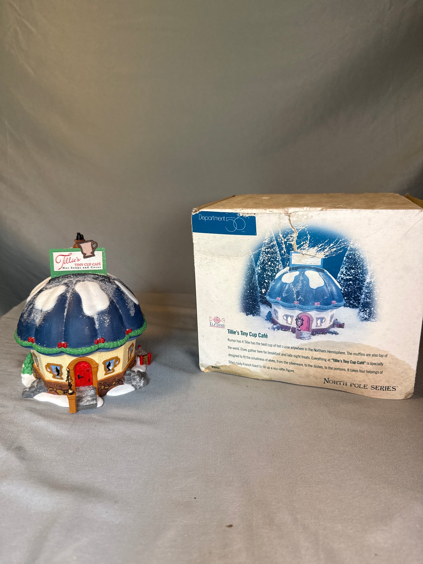 Dept 56 North Pole Series Village Lot 6 Buildings 2 Accessories w/ Boxes