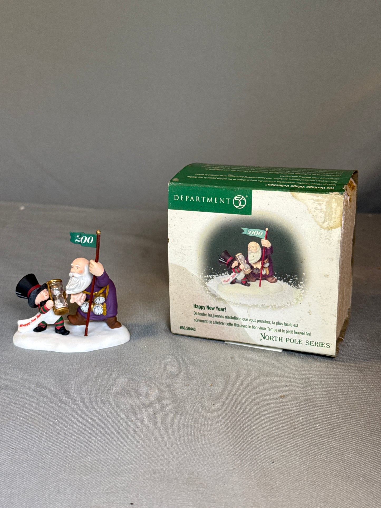 Dept 56 North Pole Series Village Lot 6 Buildings 2 Accessories w/ Boxes