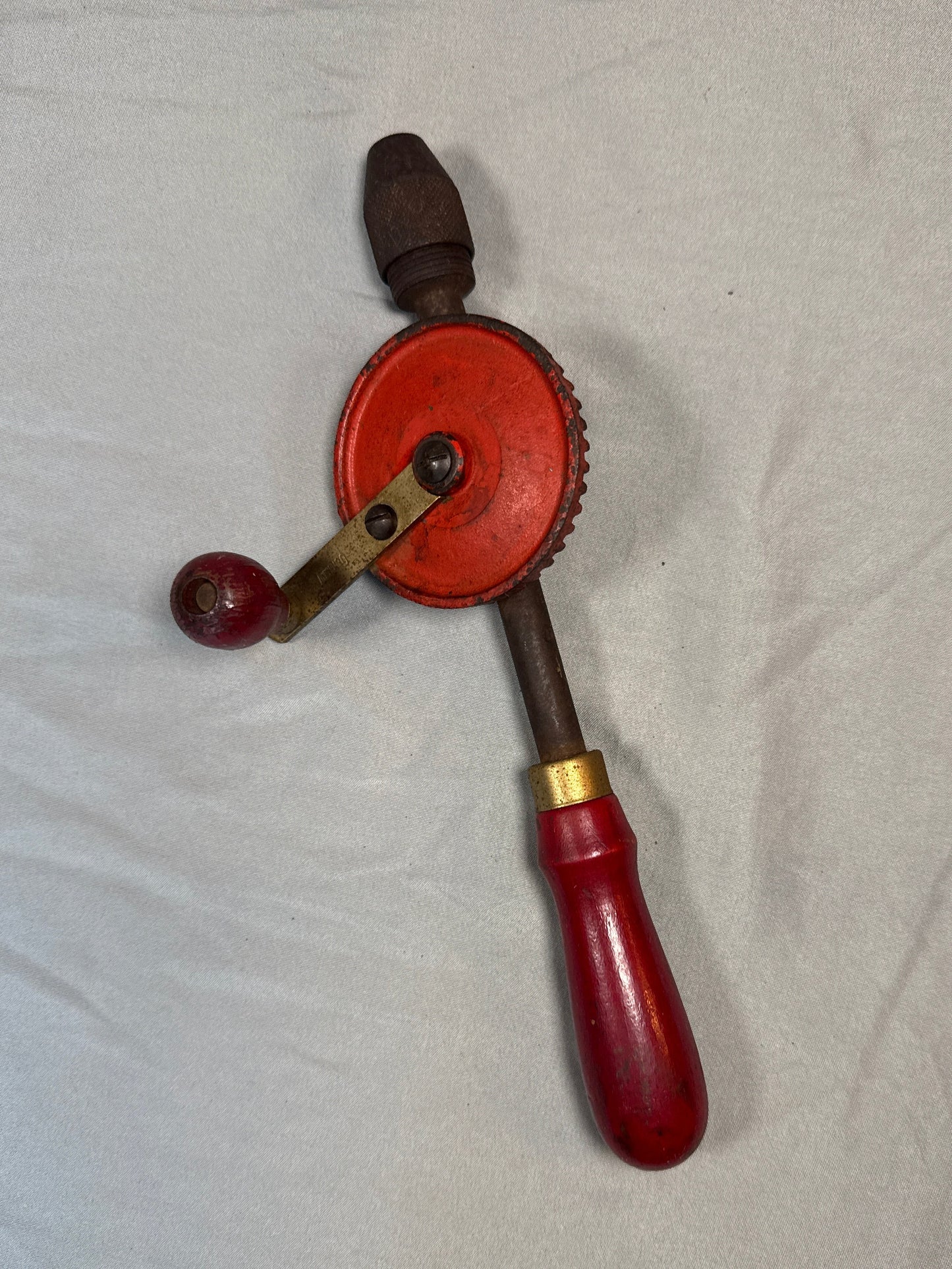 Vintage Hand Brace & Hand Drill Lot of 4 Woodworking Carpentry Tools