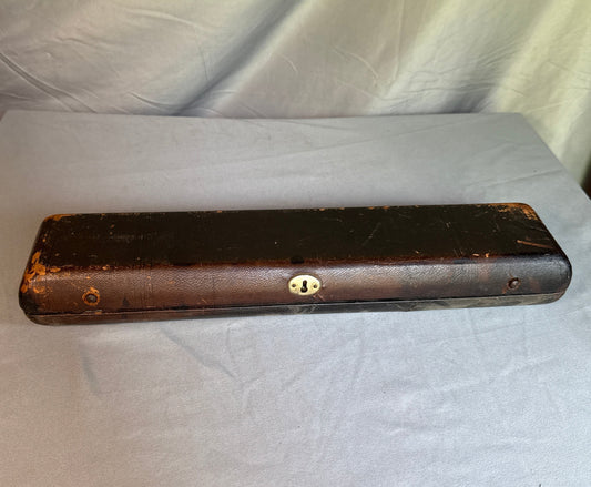 Antique Betton Boston Metal Flute with Original Case