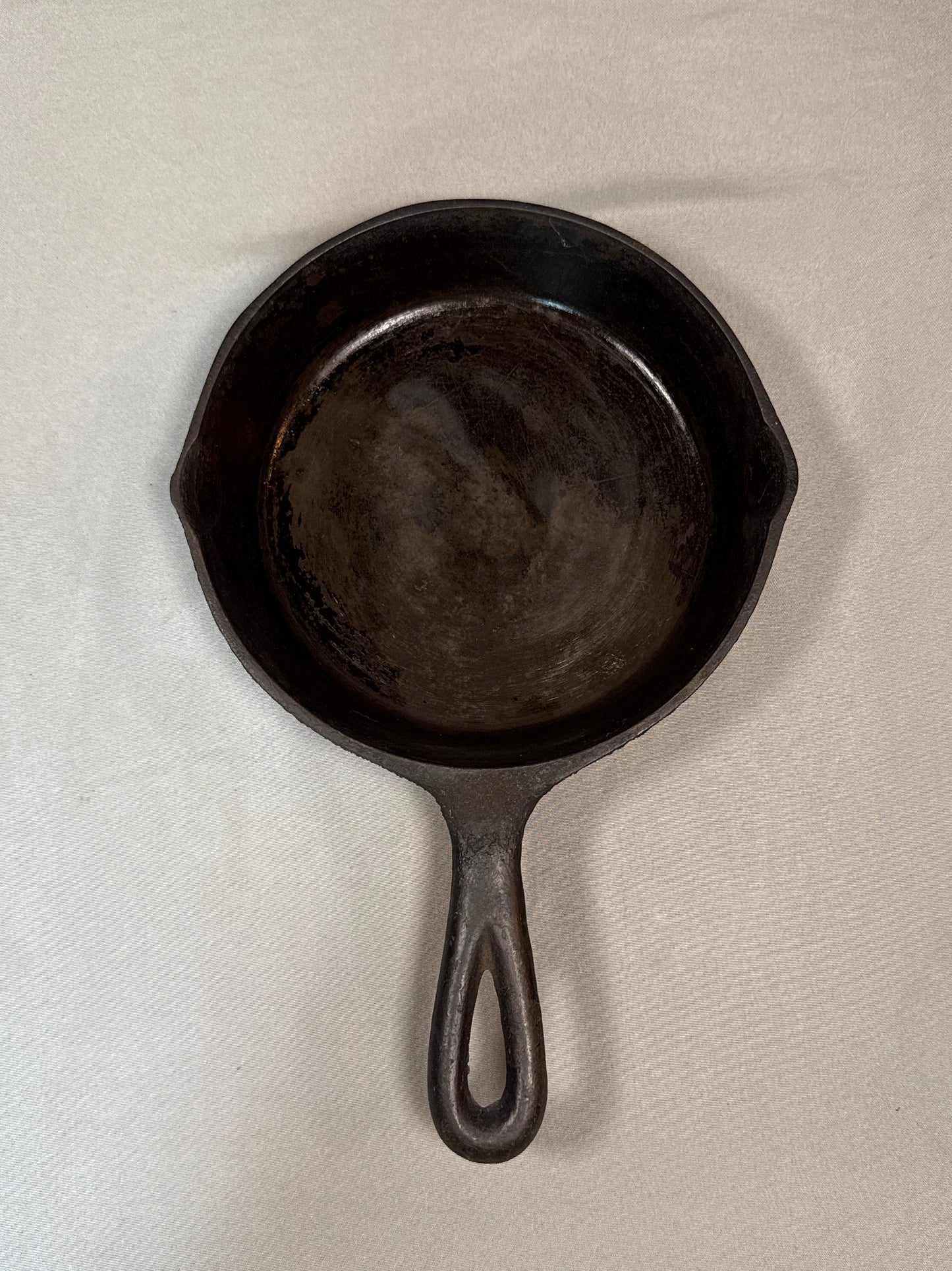 Vintage Vollrath No 3 Cast Iron Skillet Heat Ring 1930s Unmarked Fry Pan