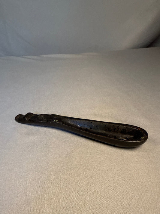 Antique Sheffield Steel Skate Key Clamp Wrench Cast Iron Pocket Pry Bar Tool