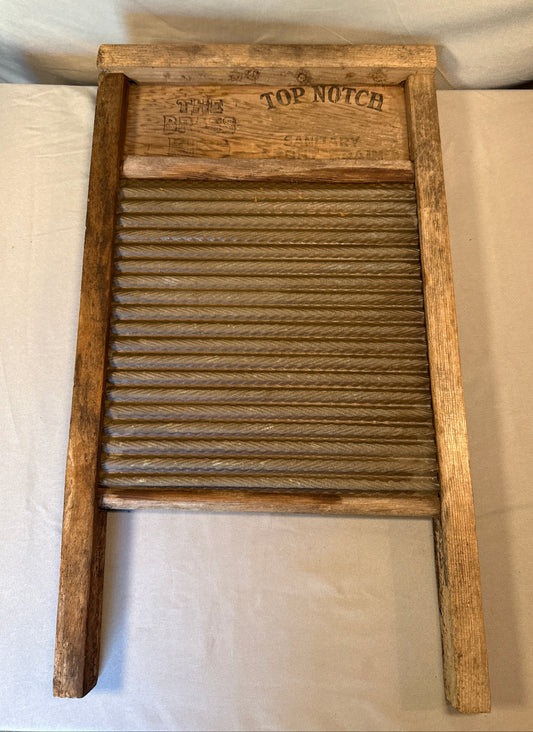 Vintage Top Notch No. 301 "The Brass King" Washboard – National Washboard Co.
